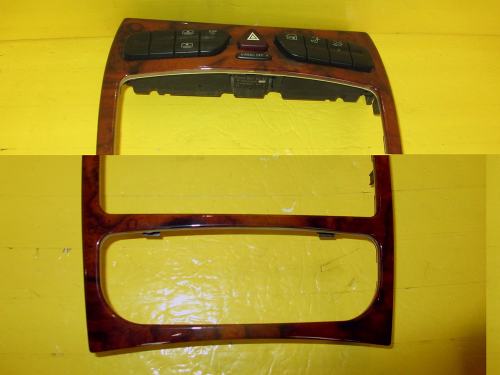 Mercedes Benz - RADIO Wood Trim - 209 680 2339